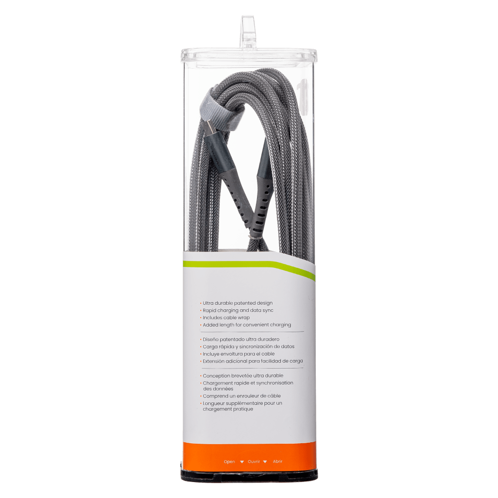 Ventev Alloy USB C to USB C High Speed Ultradurable 10 Foot Cable-- by Ventev