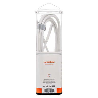 Ventev Alloy USB C to Apple Lightning High Speed Ultradurable 10 Foot Cable-- by Ventev