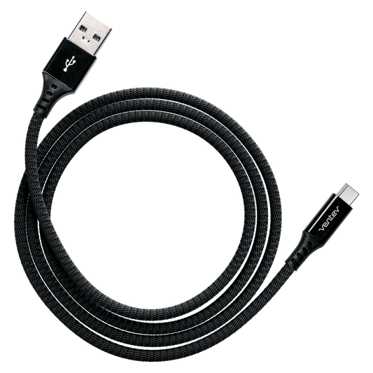 Ventev Alloy USB A to USB C High Speed Ultradurable 4 Foot Cable-- by Ventev