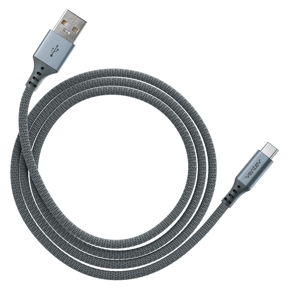 Ventev Alloy USB A to USB C High Speed Ultradurable 4 Foot Cable-- by Ventev