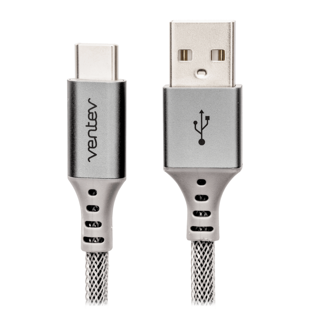 Ventev Alloy USB A to USB C High Speed Ultradurable 4 Foot Cable-- by Ventev