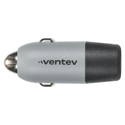 Ventev 20W ULTRAFAST USB C Universal Car Charger and USB C to Apple Lightning Cable-Gray by Ventev