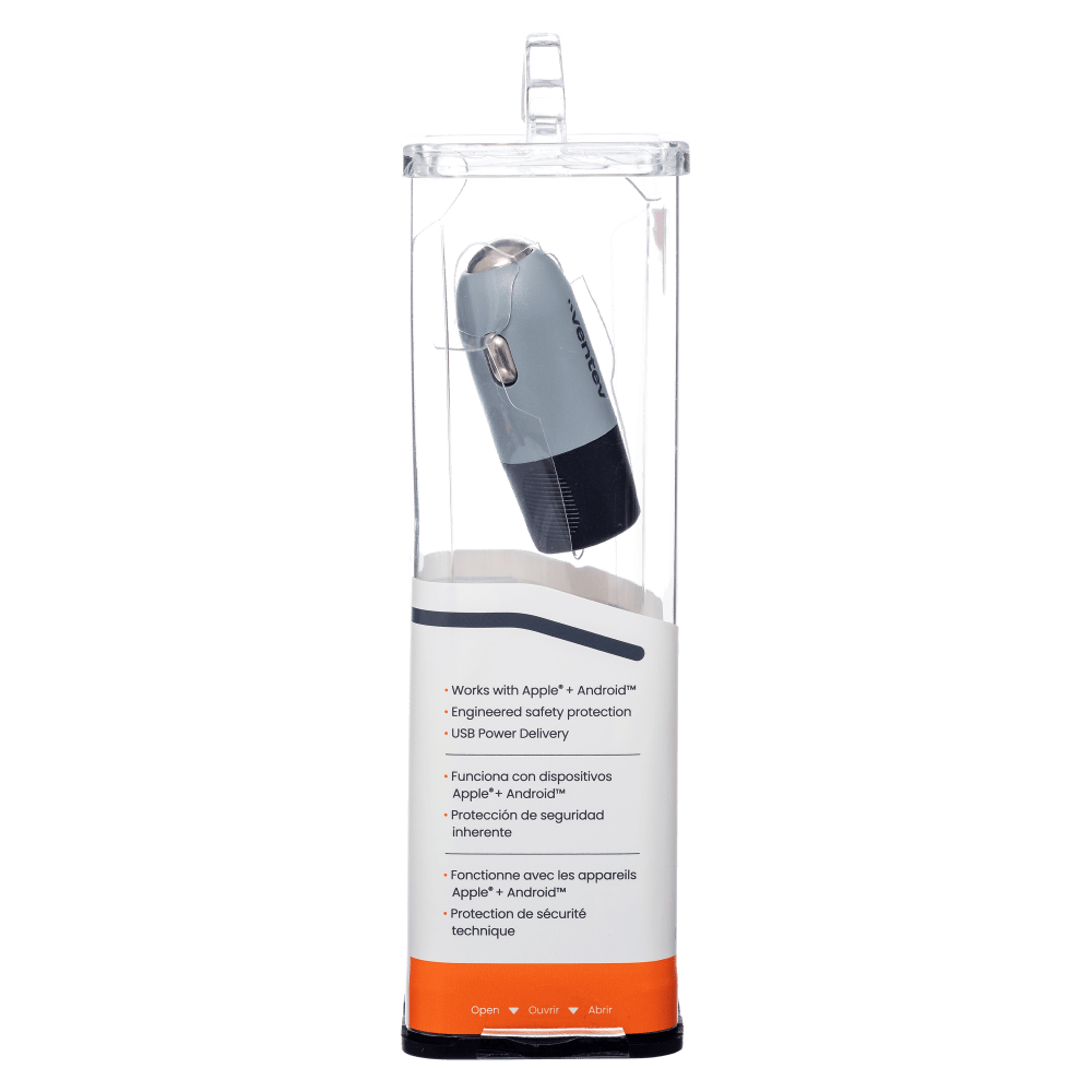 Ventev 20W ULTRAFAST USB C Universal Car Charger-- by Ventev