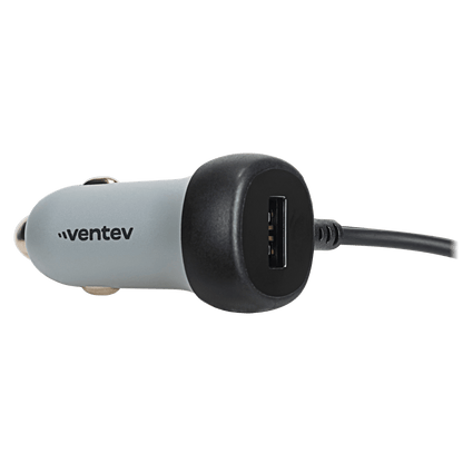 Ventev 27W ULTRAFAST Dual Car Charger with USB C Travel Cable-- by Ventev