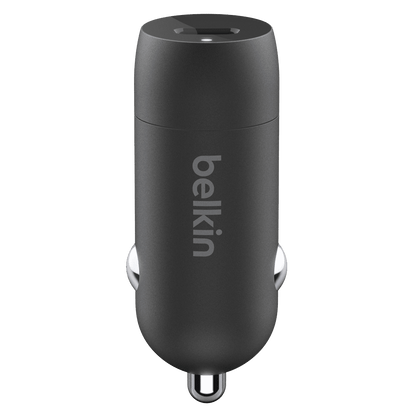 Belkin Boost Charge USB C Car Charger 20W and USB C to Apple Lightning Cable 4ft by Belkin