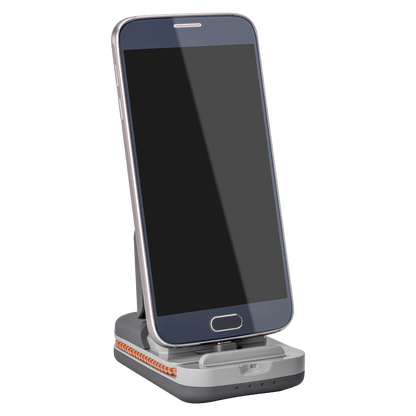 Ventev 3000c Micro USB Charge Stand & Portable Battery-Gray by Ventev