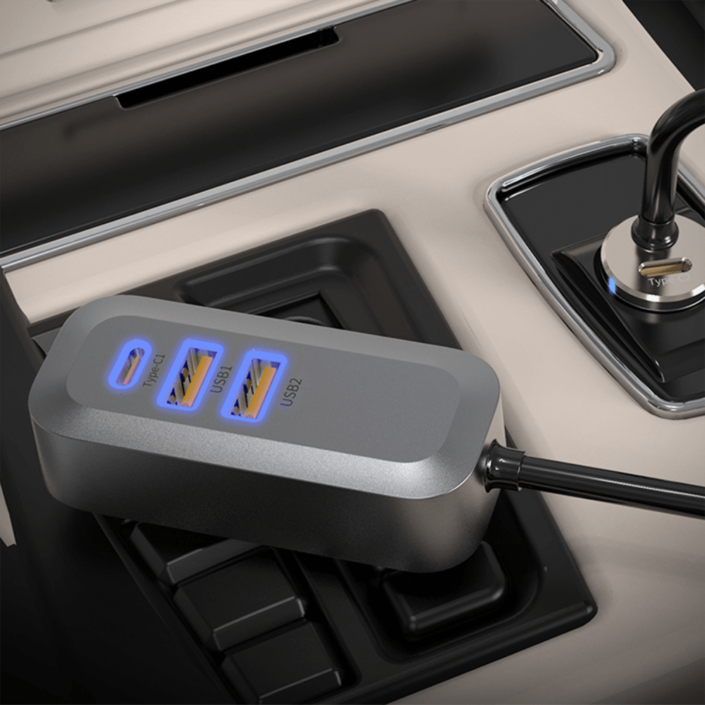 prodigee Energee Wagon 4-in-1 60W PD Car Charger by prodigee
