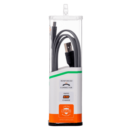 Ventev Flat USB A to USB C High Speed Tangle-Free 3 Foot Cable-- by Ventev