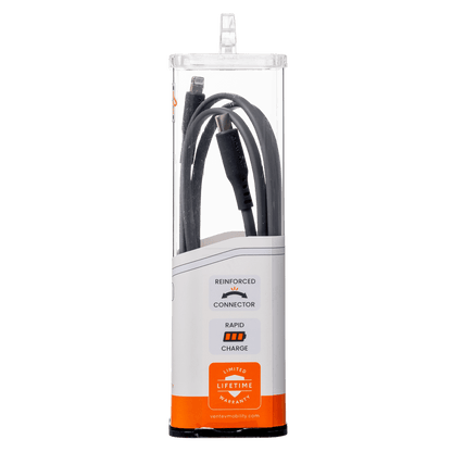 Ventev Flat USB C to Apple Lightning High Speed Tangle-Free 3 Foot Cable-- by Ventev