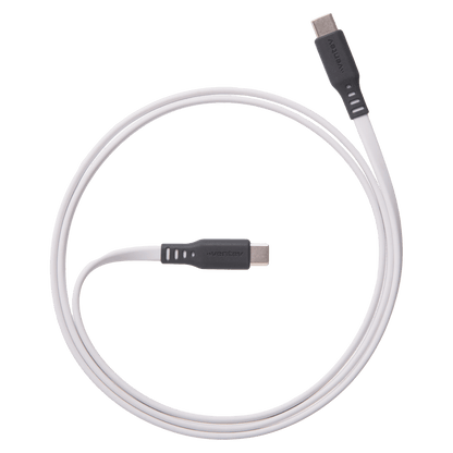 Ventev Flat USB C to USB C High Speed Tangle-Free 3 Foot Cable-- by Ventev