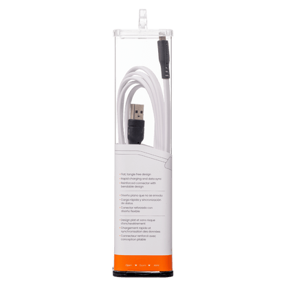 Ventev Flat USB A to Apple Lightning High Speed Tangle-Free 6 Foot Cable-- by Ventev