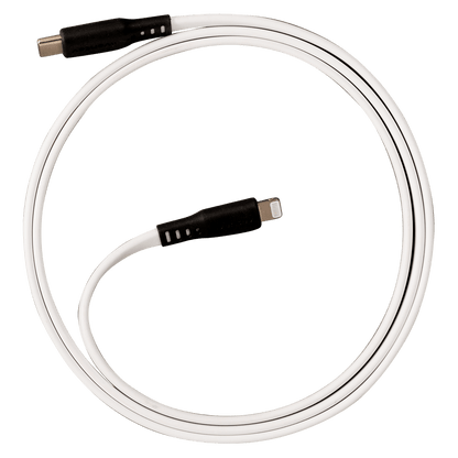 Ventev Flat USB C to Apple Lightning High Speed Tangle-Free 6 Foot Cable-- by Ventev
