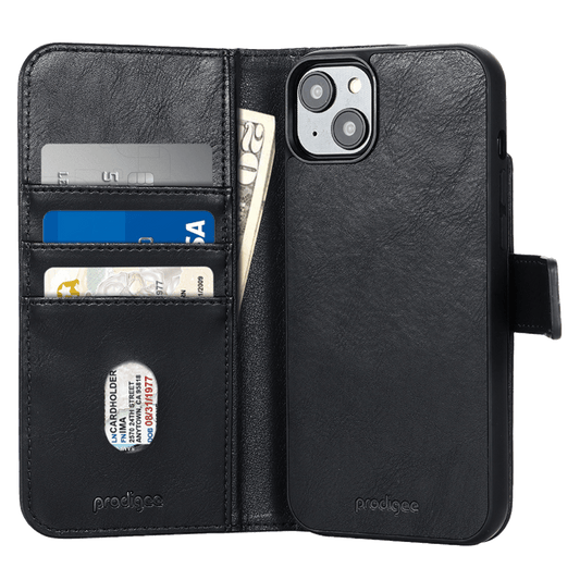 prodigee Folio Wallet MagSafe Case for Apple iPhone 15 / 14 / 13