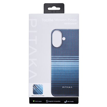 Pitaka MagEZ Case 6 MagSafe Case for Apple iPhone 16-Multi-Color by Pitaka