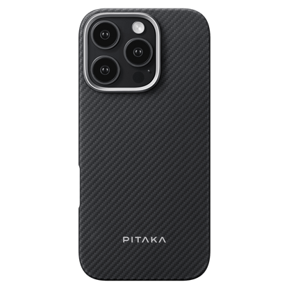 Pitaka MagEZ Case Pro 4 MagSafe Case for Apple iPhone 16 Pro Max-Black by Pitaka