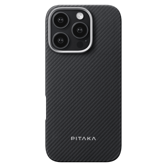 Pitaka MagEZ Case Pro 4 MagSafe Case for Apple iPhone 16 Pro Max-Black by Pitaka