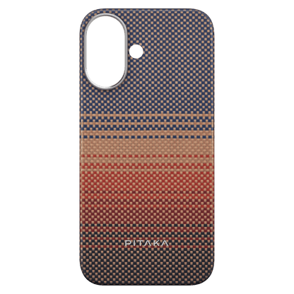 Pitaka MagEZ Case 6 MagSafe Case for Apple iPhone 16-Multi-Color by Pitaka