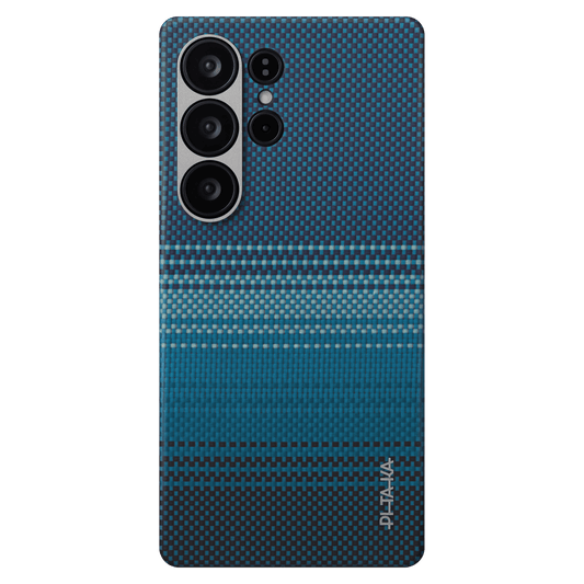 Pitaka Tactile Woven Case with Grip 3 for Samsung Galaxy S 2025 Large-Multi-Color by Pitaka