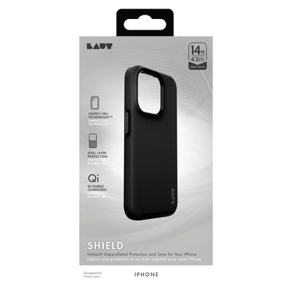 LAUT SHIELD Case for Apple iPhone 15 / iPhone 14 / iPhone 13 by LAUT