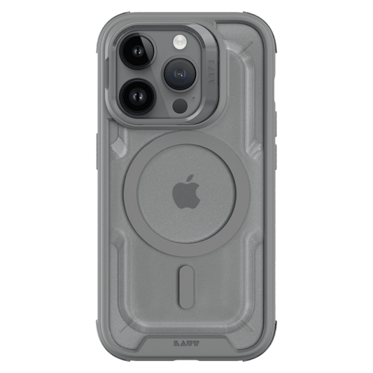 LAUT CRYSTAL MATTER MagSafe Case for Apple iPhone 15 Pro-Gray by LAUT