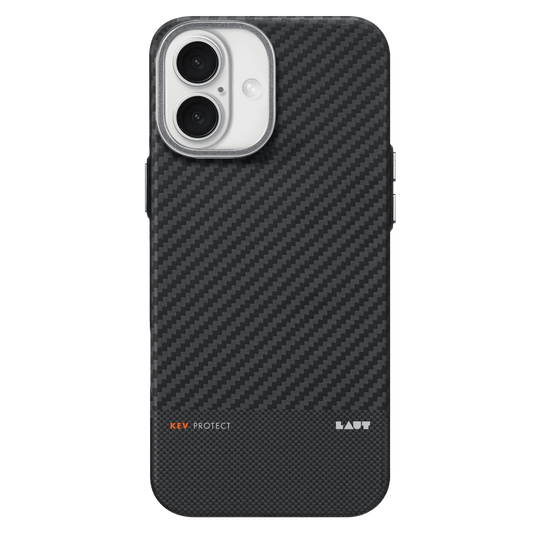 LAUT KEV Protect MagSafe Case for Apple iPhone 16-Black by LAUT