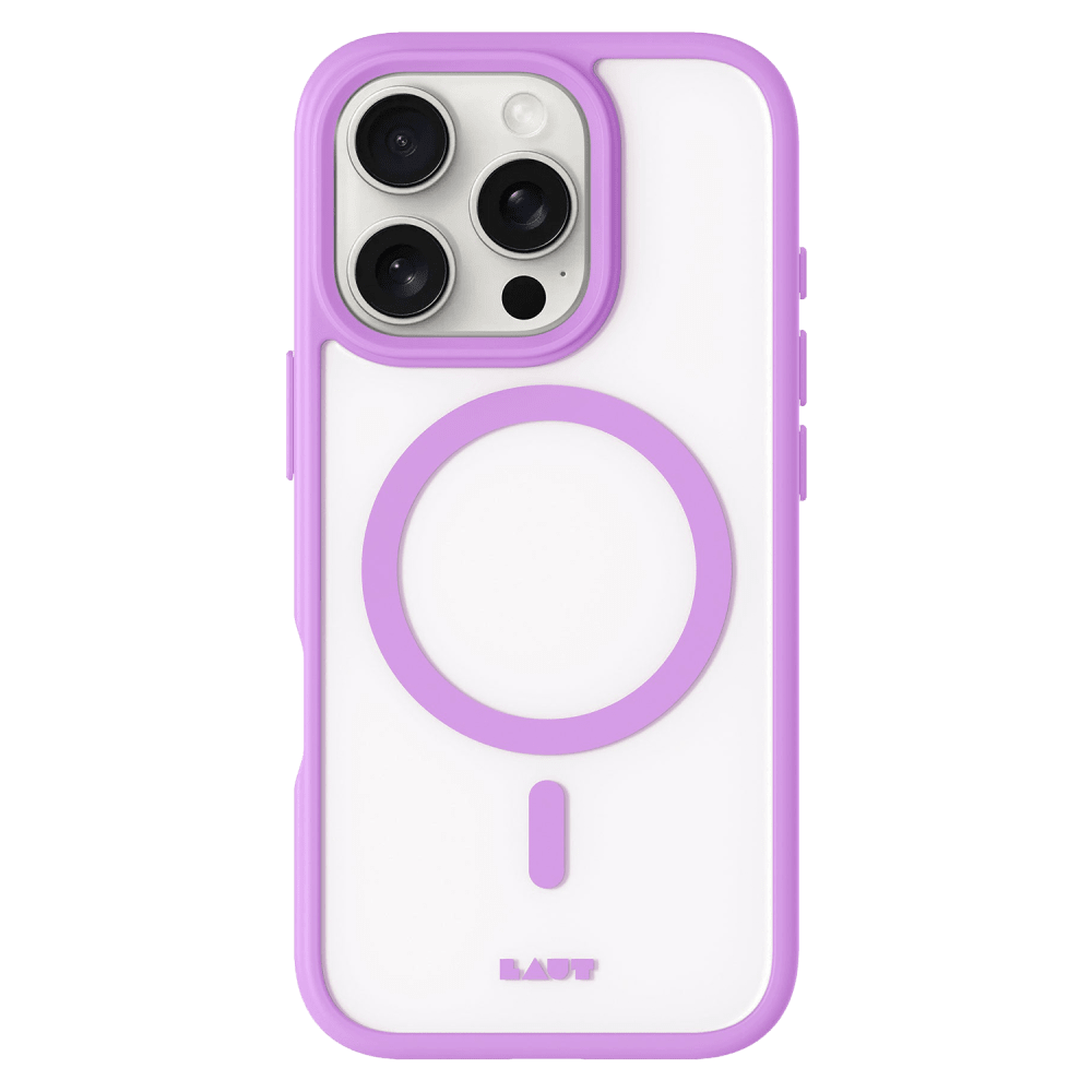LAUT HUEX Protect MagSafe Case for Apple iPhone 16 Pro-Pink
