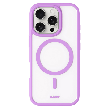 LAUT HUEX Protect MagSafe Case for Apple iPhone 16 Pro-Pink