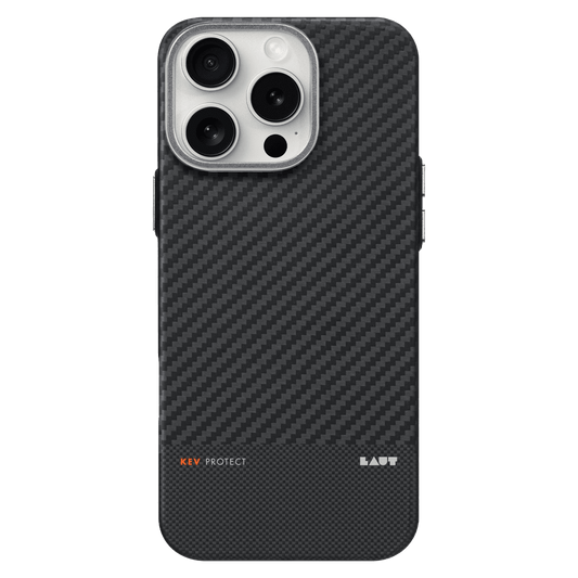 LAUT KEV Protect MagSafe Case for Apple iPhone 16 Pro-Black by LAUT