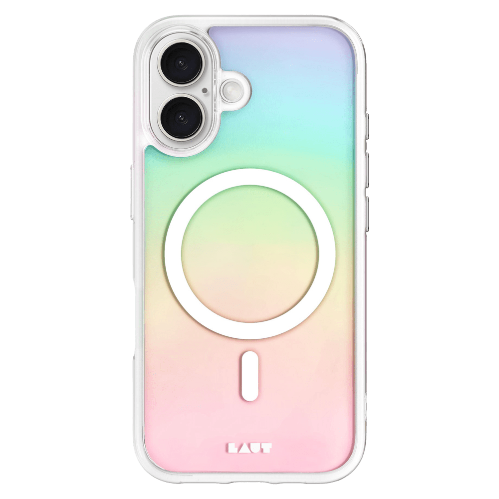 LAUT HOLO MagSafe Case for Apple iPhone 16 Plus-White