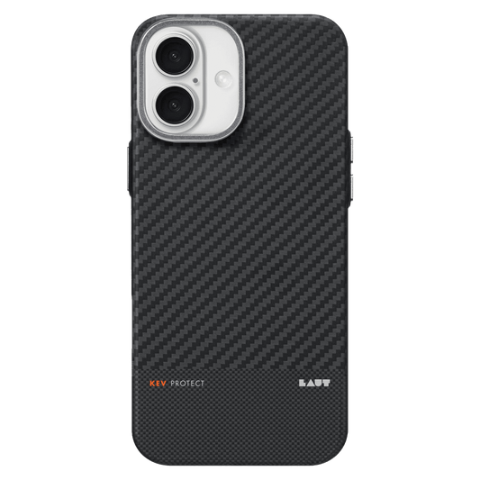 LAUT KEV Protect MagSafe Case for Apple iPhone 16 Plus-Black by LAUT