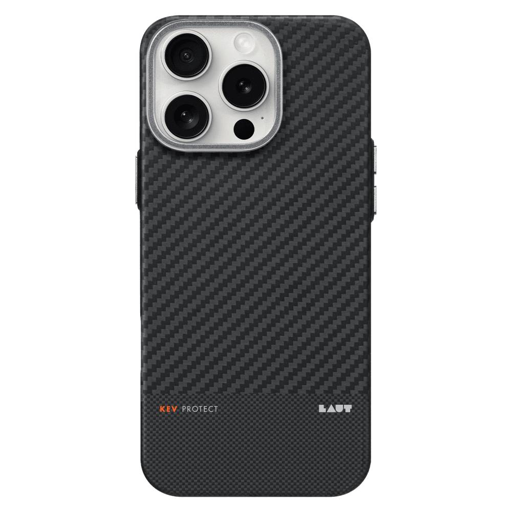 LAUT KEV Protect MagSafe Case for Apple iPhone 16 Pro Max-Black