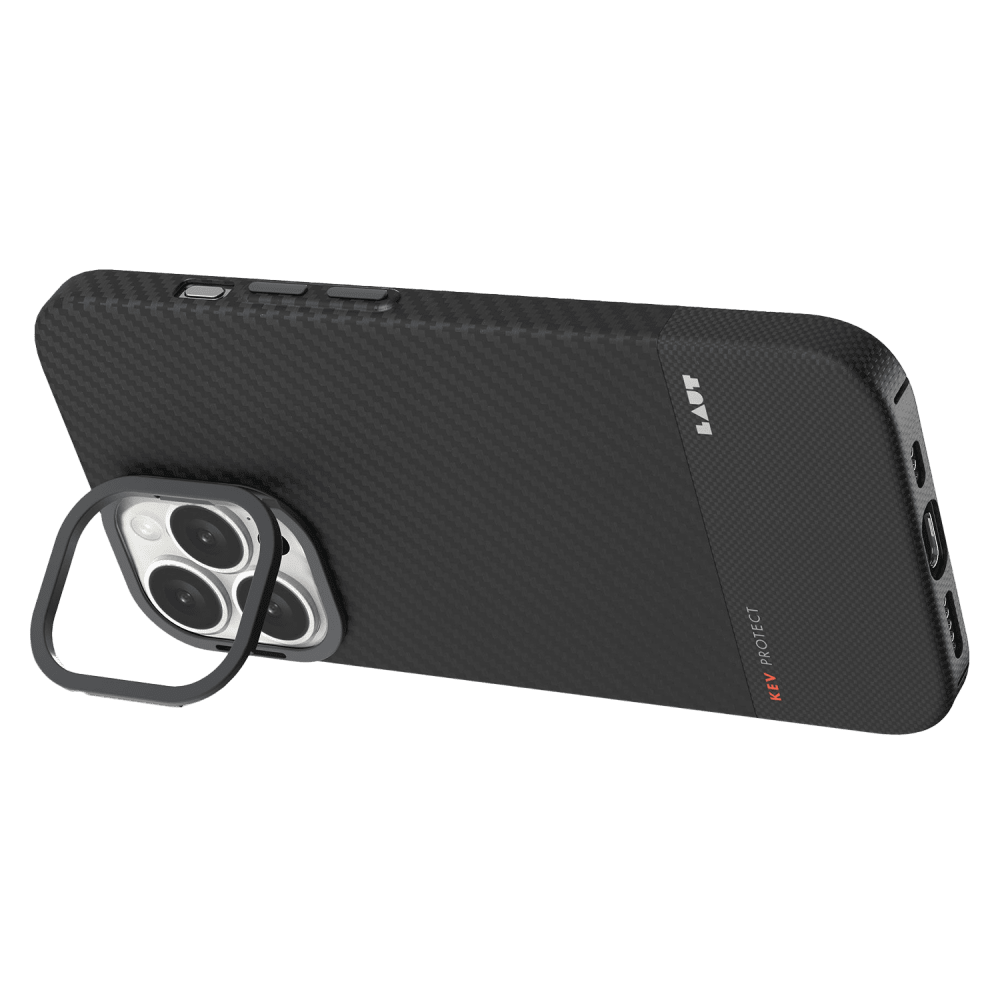 LAUT KEV Protect MagSafe Case for Apple iPhone 16 Pro Max-Black by LAUT