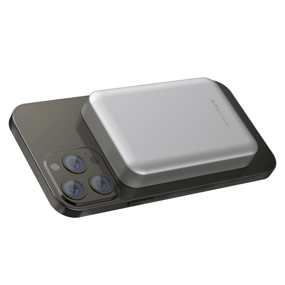 Ventev 5k mAh Portable Magnetic Battery-Gray by Ventev