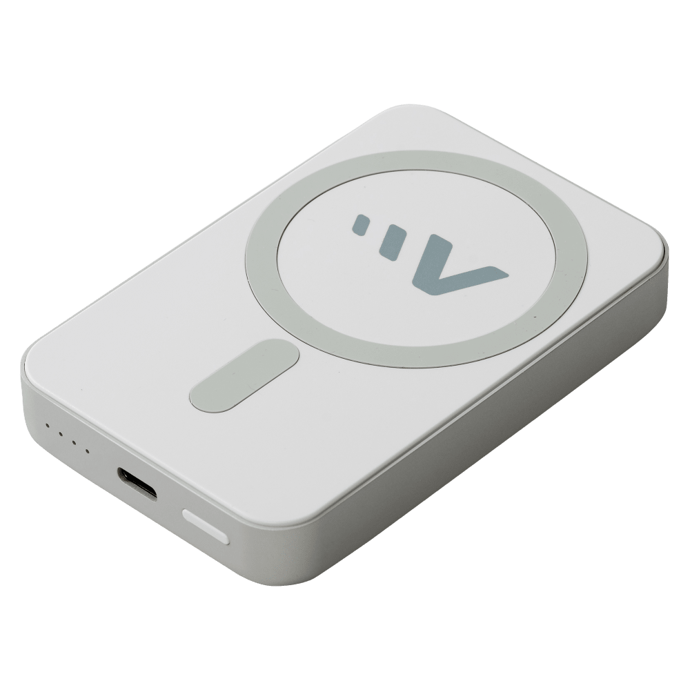 Ventev 5k mAh Portable Magnetic Battery-Gray
