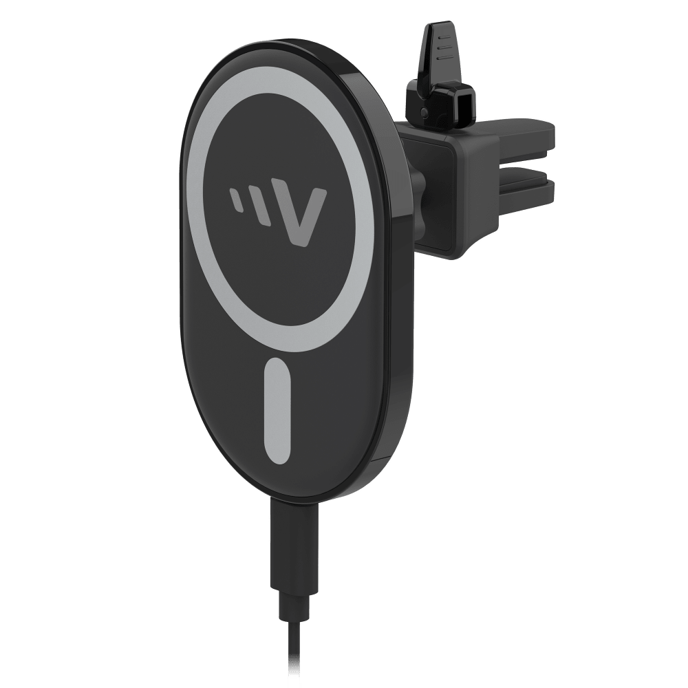 Ventev 15W ULTRAFAST Magnetic Wireless Car Charger Mount-Black by Ventev