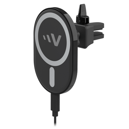 Ventev 15W ULTRAFAST Magnetic Wireless Car Charger Mount-Black by Ventev