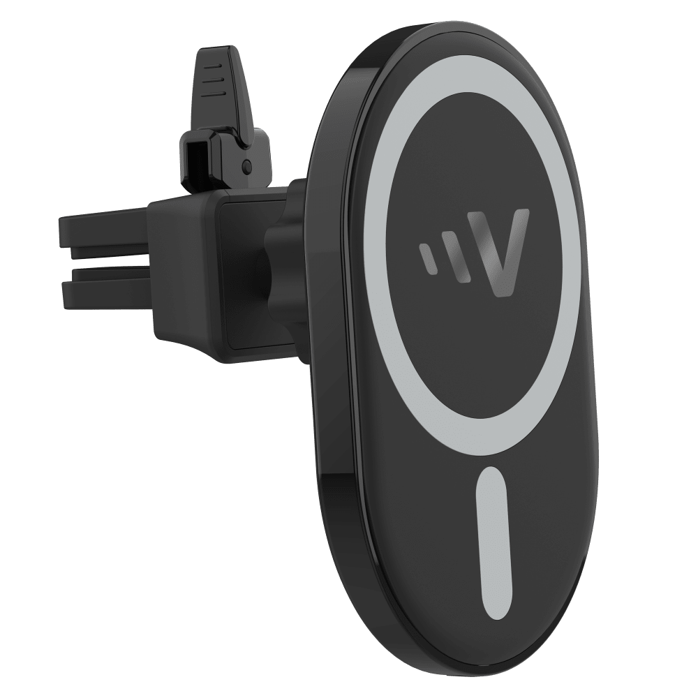 Ventev 15W ULTRAFAST Magnetic Wireless Car Charger Mount-Black by Ventev