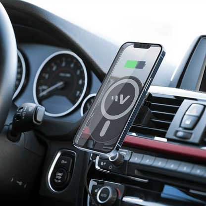 Ventev 15W ULTRAFAST Magnetic Wireless Car Charger Mount-Black by Ventev