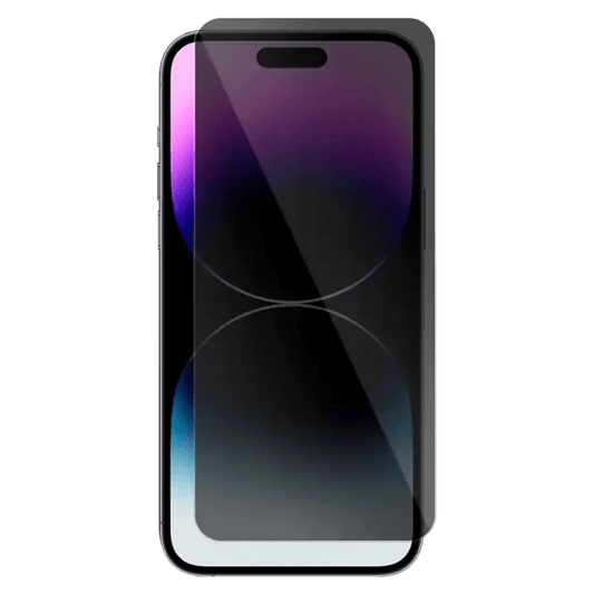 Cellhelmet Privacy Tempered Glass Screen Protector for Apple iPhone 15 Pro Max-Clear by Cellhelmet