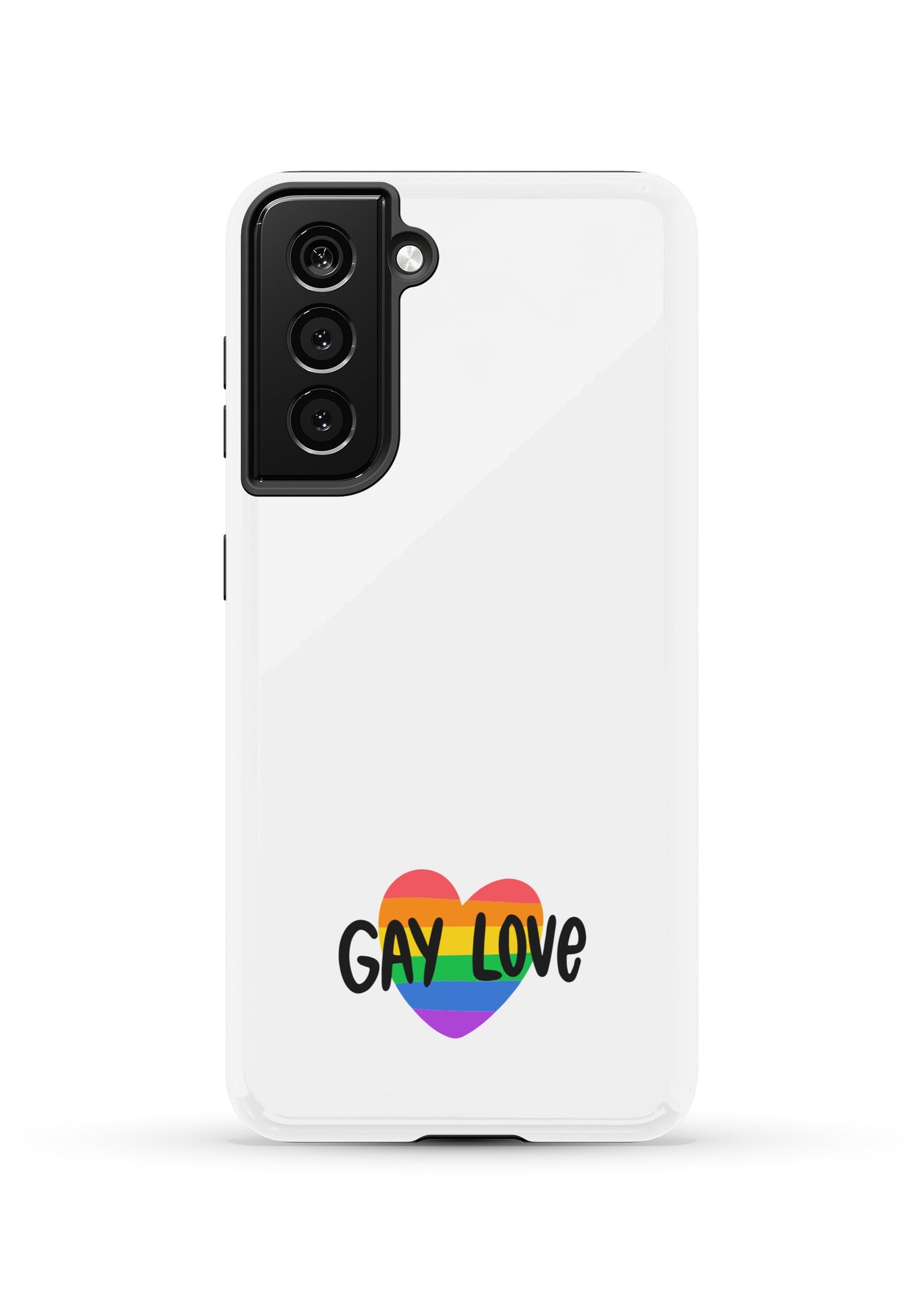 Gay Love Pride Case – Tough & Vibrant for Galaxy S Phones