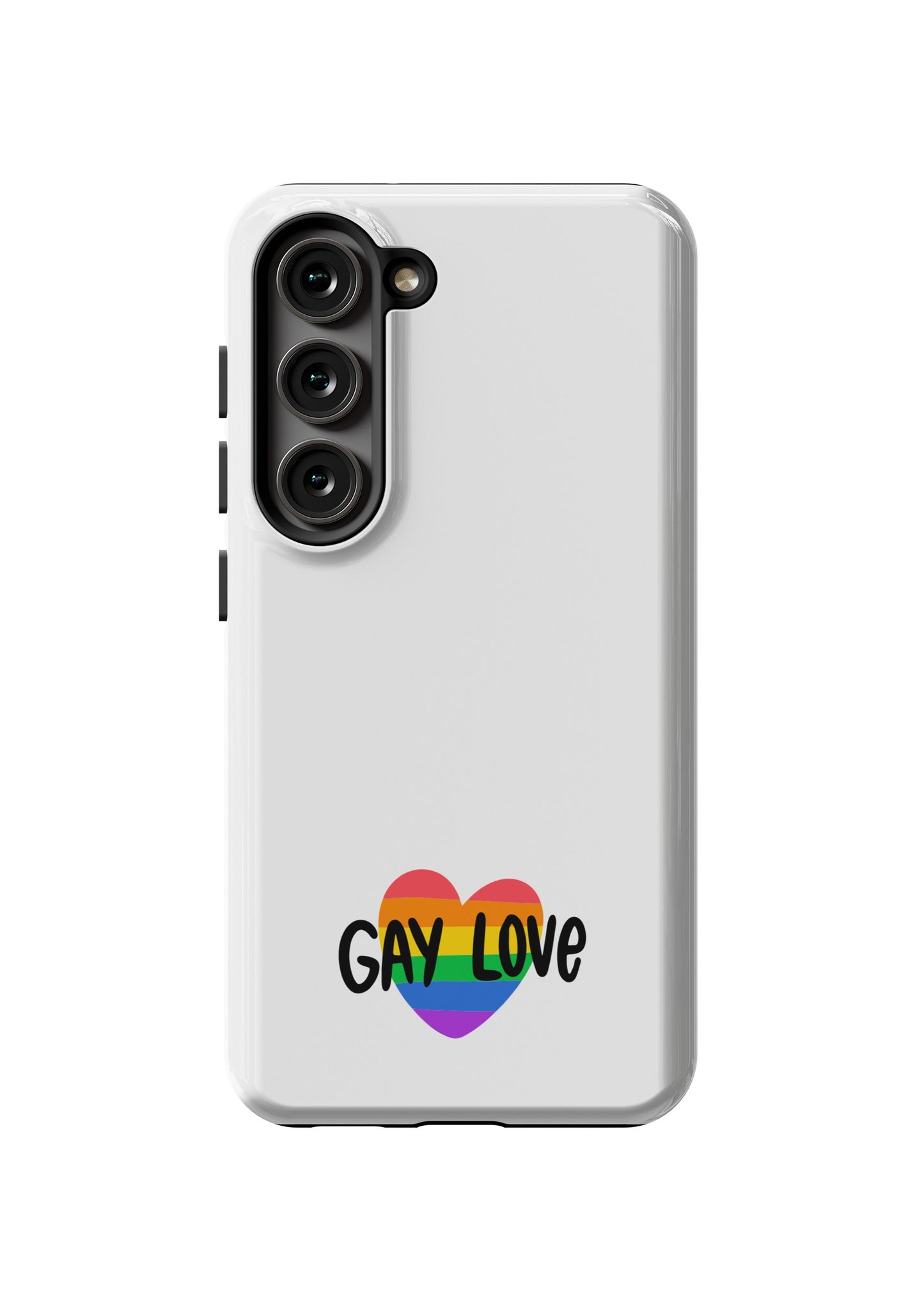 Gay Love Pride Case – Tough & Vibrant for Galaxy S Phones