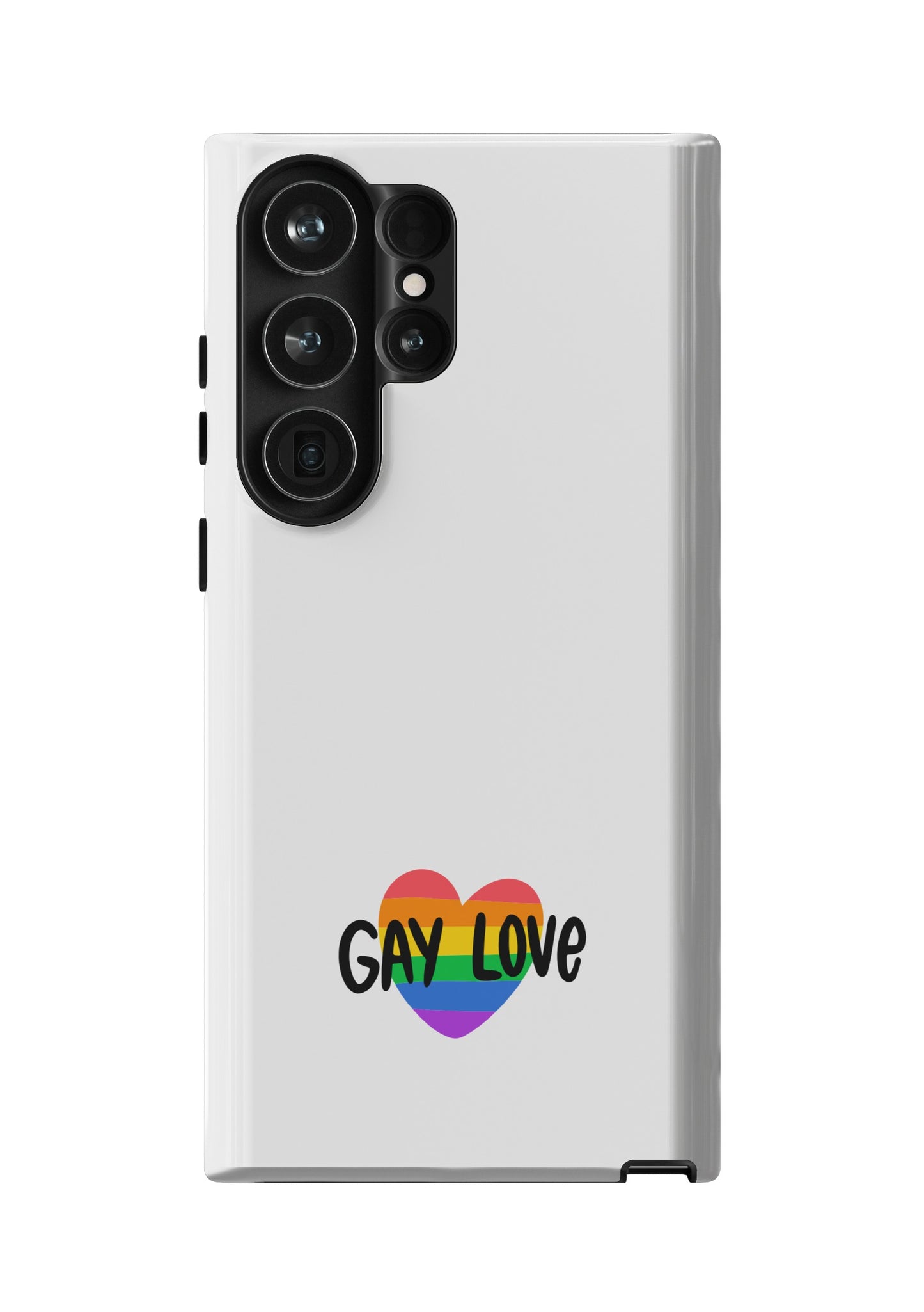 Gay Love Pride Case – Tough & Vibrant for Galaxy S Phones