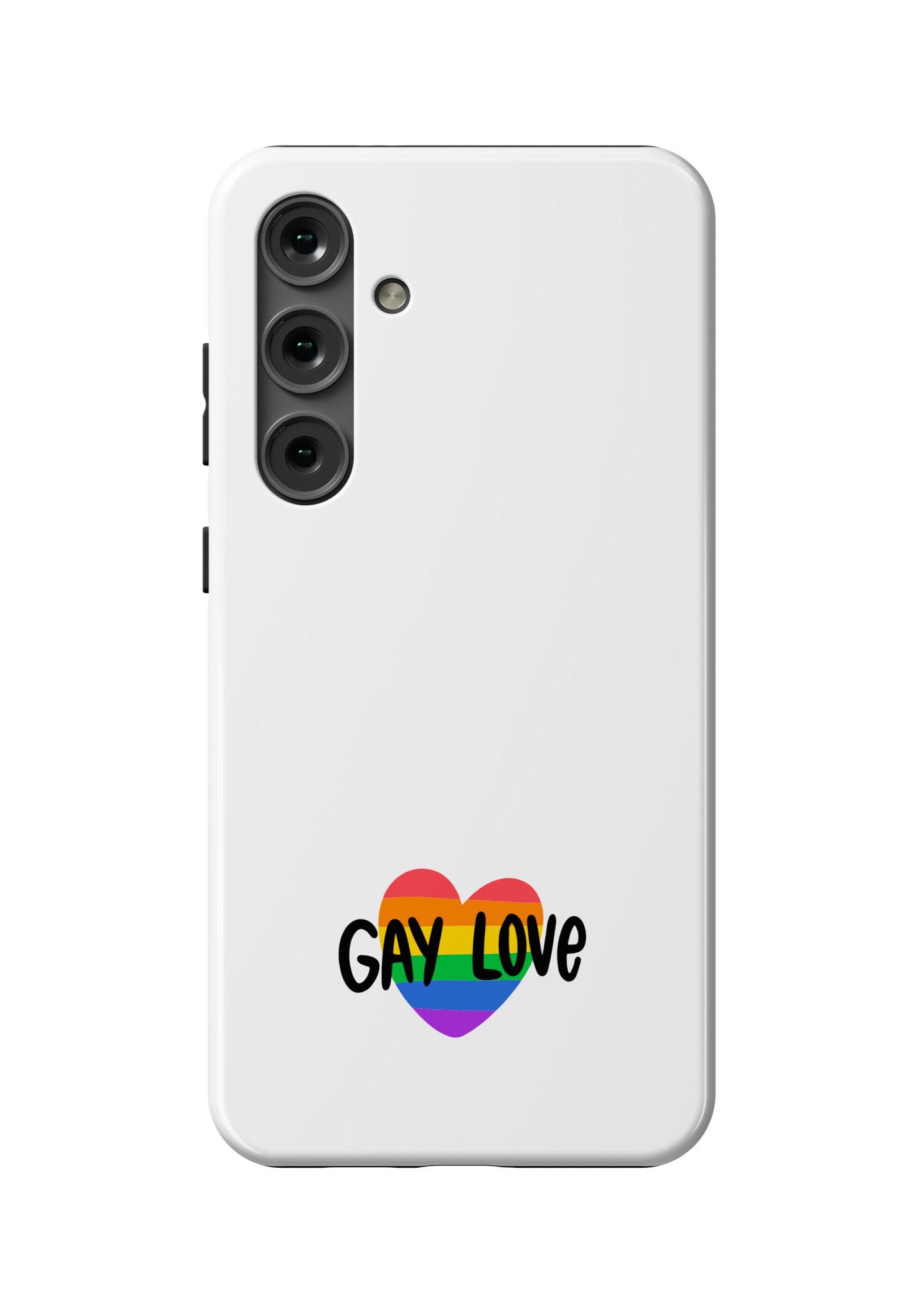 Gay Love Pride Case – Tough & Vibrant for Galaxy S Phones