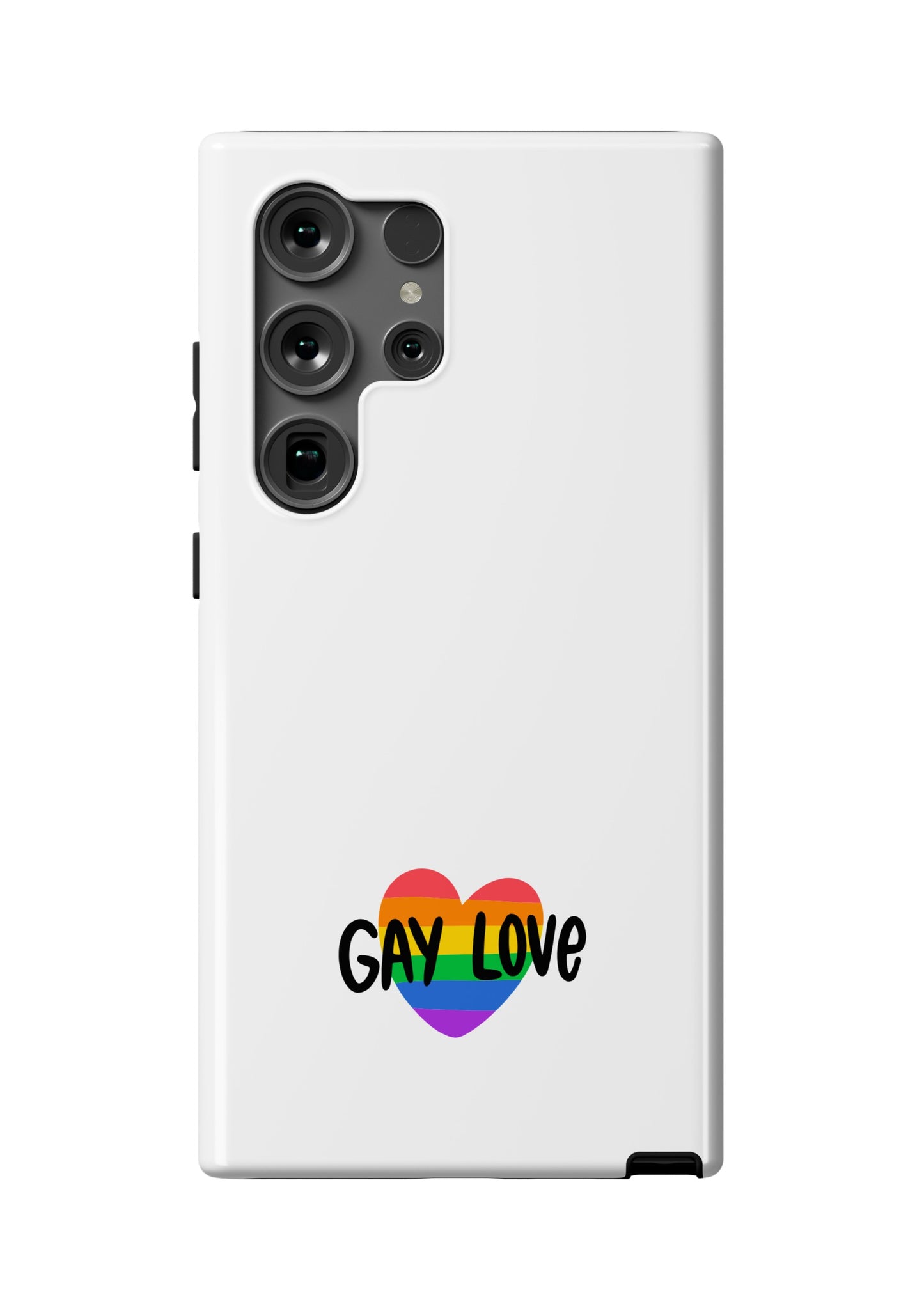 Gay Love Pride Case – Tough & Vibrant for Galaxy S Phones