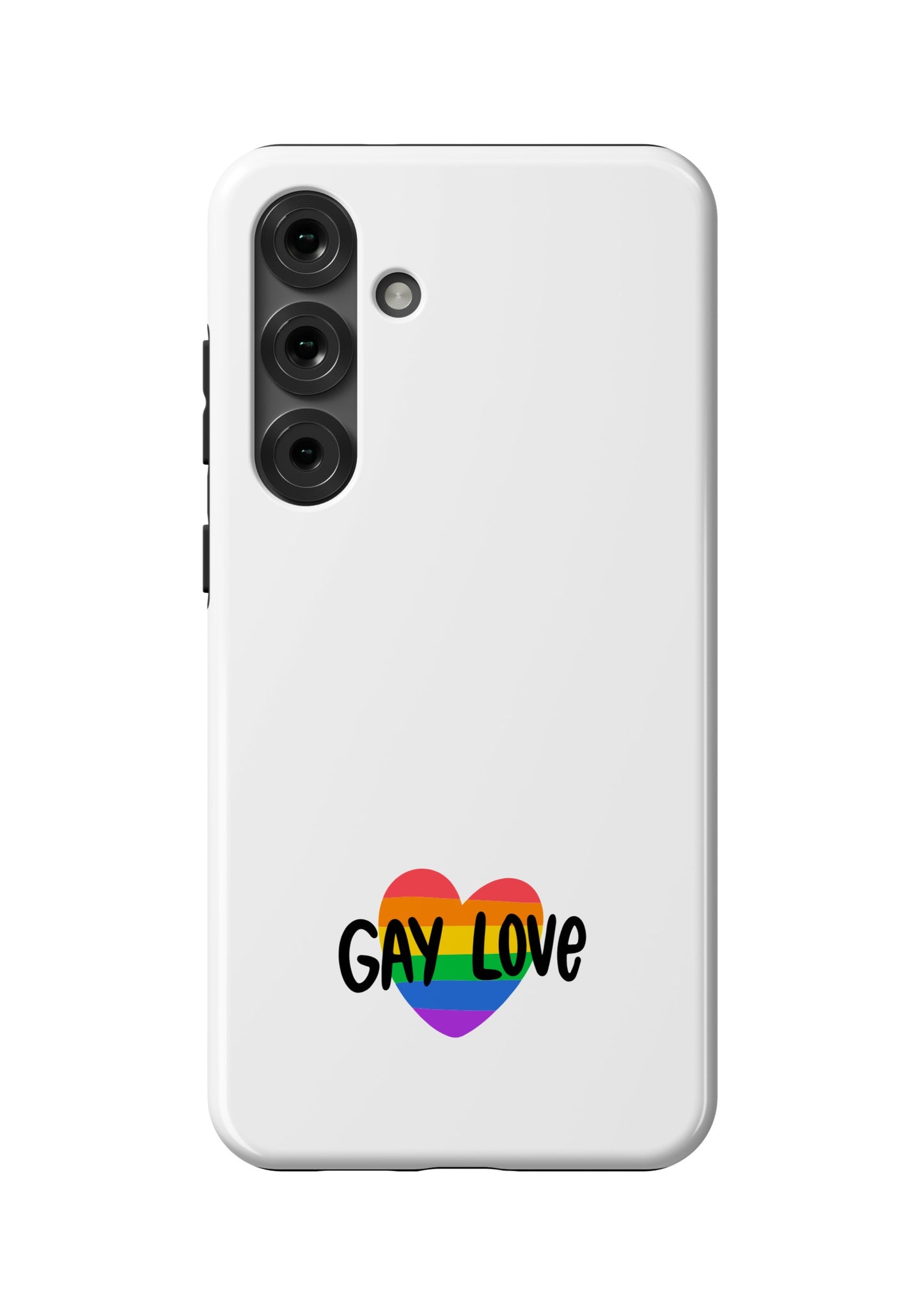 Gay Love Pride Case – Tough & Vibrant for Galaxy S Phones