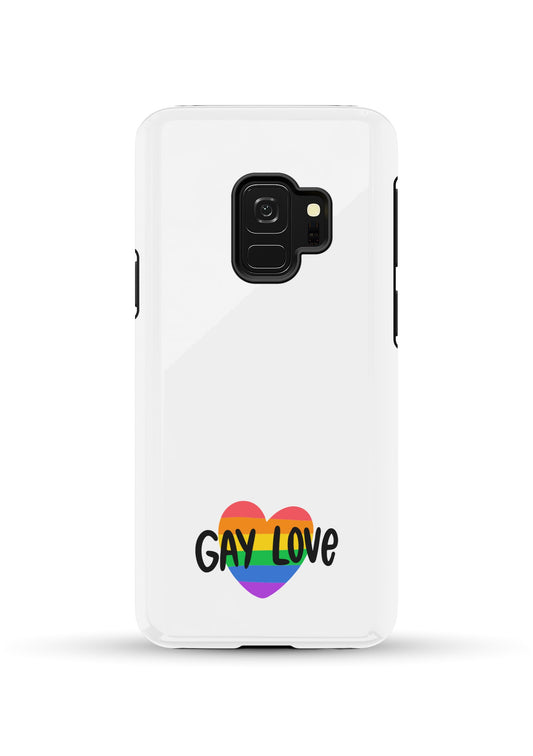 Gay Love Pride Case – Tough & Vibrant for Galaxy S Phones