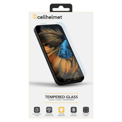 Cellhelmet Tempered Glass Screen Protector for Apple iPhone 15-Clear by Cellhelmet