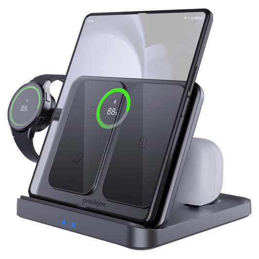 prodigee Trio Fold Station 3 in 1 Charger for Samsung Devices by prodigee