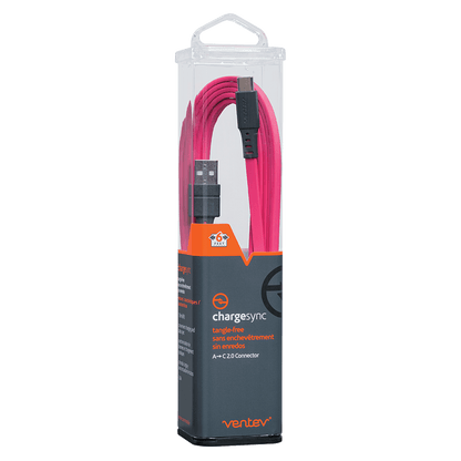 Ventev chargesync USB A to USB C 2.0 Cable 6ft-- by Ventev