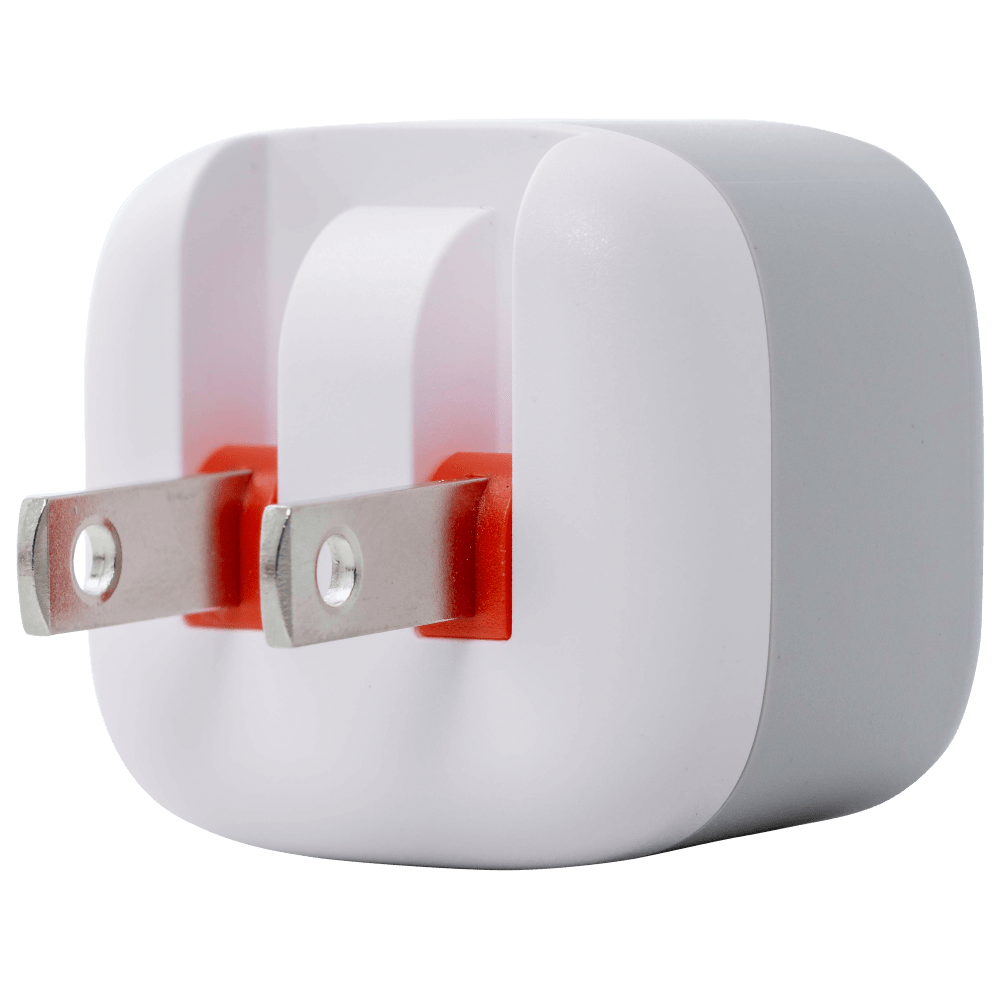 Ventev 12W USB A Universal Mini Wall Charger and USB A to Apple Lightning Cable-White by Ventev